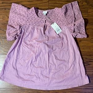 A New Day Blouse Size Medium Purple NWT